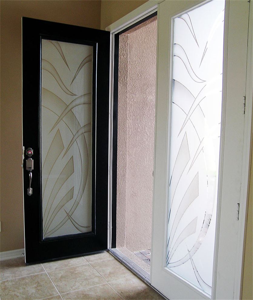 Deco Leaf - Door Insert