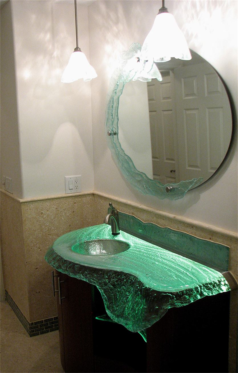 Vanity - Drip Edge & Mirror