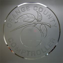 Glass Sign - Orange County