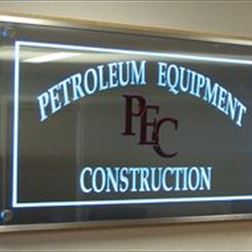 Glass Sign - Construction