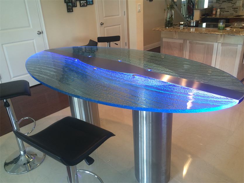Table Top - Oval, Counter Hgt.