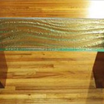 Glass Bench