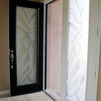 Deco Leaf - Door Insert