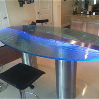 Table Top - Oval, Counter Hgt.